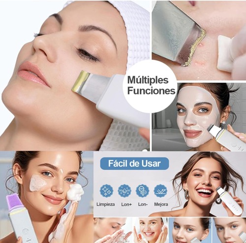 Exfoliador Facial Ultrasonico - Lumeeskin